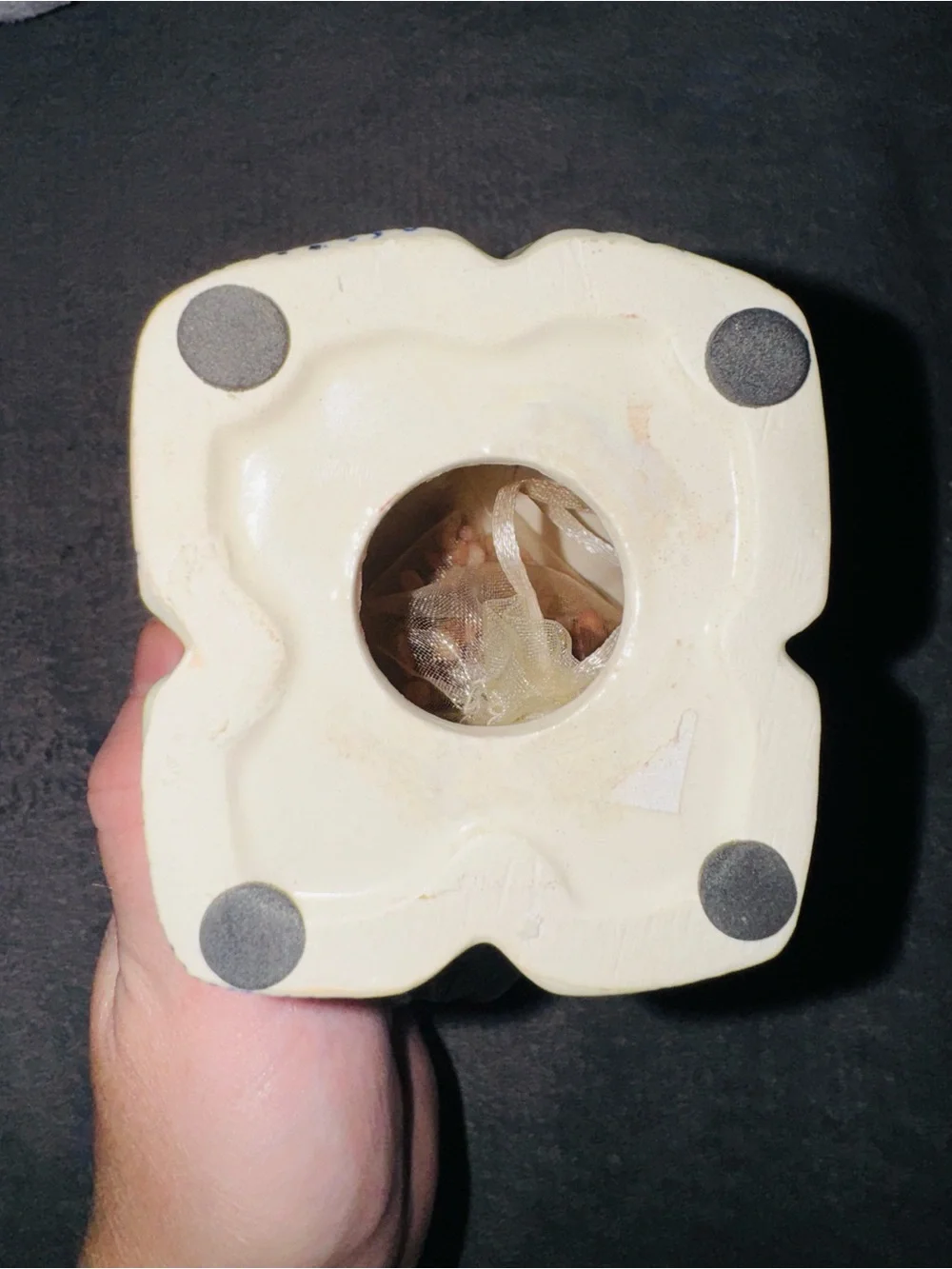 Ceramic Elephant Figurine/Potpourri Holder